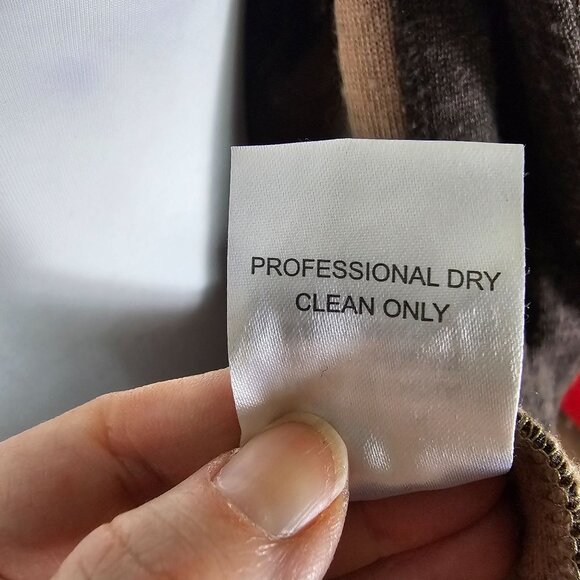 Susan Bristol Wool Blend Open Long Cardigan Jacket Sz XL Brown Tan Quiet Luxury - Picture 8 of 10